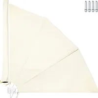 Balkónový ventilátor z oceli a polyesteru 140 x 7,5 x 140 cm