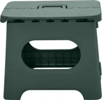 Tritthocker Klappbar Klapphocker Faltbar Höhe  für Kinder und Erwachsene Bade Küchen,(Cadmium Hellgrün Klein)
