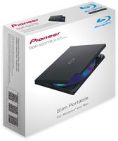 Pioneer BDR-XD07TB - Schwarz - Oben - Desktop / Notebook - Blu-Ray DVD Combo - USB 3.2 Gen 1 (3.1 Ge