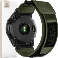Tech-Protect Scout Pro Garmin Fenix 5 / 6 / 6 Pro / 7 Militärgrün