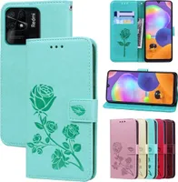 König Design Hülle kompatibel mit Xiaomi Redmi 10C Kunstleder Handyhülle - Handy Case Grün