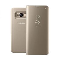 Originální Samsung Galaxy S8+ Plus Clear View Standing Cover Ochranné pouzdro Gold