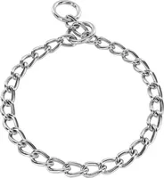 Sprenger Halskette, runde Glieder - Stahl verchromt, 4,0 mm, 60 cm