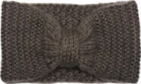 styleBREAKER Damen Strick Stirnband mit Schleife, Reiskorn Strick-Muster, Winter Haarband, Headband 04026006