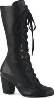 VIVIKA-205 Damen Boots von DemoniaCult, Schwarz EU 42, US 12