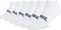 Uni ponožky do tenisiek 6-pack HAYLES White/Black 35-38 Lonsdale