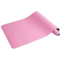 Pure2Improve Yogamatte 173×58×0,6 cm Rosa und Grau