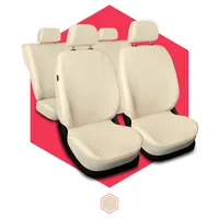 BAYLI Autositzschutz 2er Set Auto Werkstattschoner Autositz, KFZ Sitzbezug  Universal, Universal Sitzschoner mit Kopfstützenabdeckung