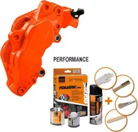 Foliatec Bremssattel-Lack-Set - Performance Red - 3 Komponenten