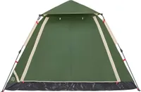 vidaXL Kuppel-Campingzelt 5 Personen Grün Quick Release