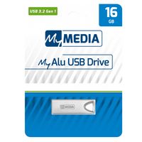 MYMEDIA USB-Stick MyAlu, USB 3.2, Typ-A, 16 GB