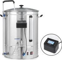 Klarstein Brauheld Pro, rmutovací kotol, 70 l, 100 - 3300 W, MemoryBrew, časovač