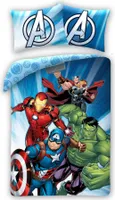 Marvel Avengers Bettwäsche Set Kopfkissen Bettdecke für 135 140x200 cm