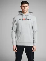 JACK & JONES JACK & JONES Herren CORP LOGO SWEAT HOOD Basic Sweatshirt Größe: S