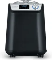 Eismaschine Joghurtbereiter Kompakt SEVERIN EZ 7407 1.2 L Fassungsvermögen EZ 7407 aus Edelstahl, mattschwarz Eismaschine Eismaschine Mit Kompressor Eismaschine Selbstkühlend Eismaschine Kompressor