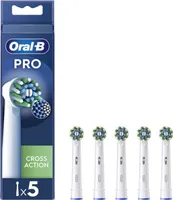 Oral-B CrossAction 80730885 Elektrischer Zahnbürstenkopf 5 Stück(e) Weiß