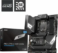 MSI PRO Z790-A WIFI DDR4 Motherboard Intel Z790 LGA 1700 ATX