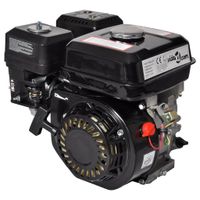 vidaXL Benzínový motor 6,5 HP 4,8 kW Černá barva