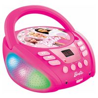 Lexibook Svietiaci Bluetooth CD prehrávač Barbie