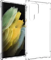 iMoshion Handy Hülle für Samsung Galaxy S22 Ultra - Silikon Anti Shock - Transparent