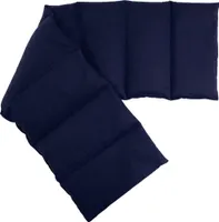 Kirschkernkissen 75x20cm 8-Kammer - Wärmekissen, Körnerkissen, Kirschkern-Wärmekissen, dunkelblau