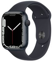 Apple Watch 7 45mm GPS Aluminum Midnight Sport Band Ricond. Grado A++