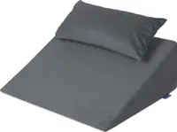 Klin TRINITY pod plecy z poduszką 60x50x21 cm Trinity szary