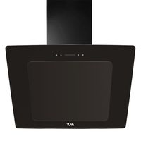 YUNA Dunstabzugshaube Kira B60Z Kopffreihaube Wandhaube Touch Control black 60cm