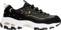 Skechers Sport Damskie D'LITES GLAMOUR FEELS Sneakersy Buty Kobiety Czarny, Rozmiar buta:37 EU