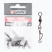 VMC 3532Bk Baril Agrafe Spinnerei Sicherheitsnadeln schwarz BK0004J9