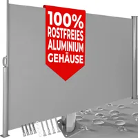 Seitenmarkise aus Aluminium 200 x 300 cm