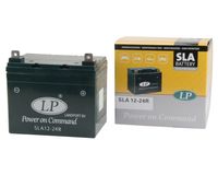 Batterie 12V 24aH LANDPORT SLA 12-24R Rasenmäher, Rasentraktor, Aufsitzmäher