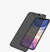 PanzerGlass™ Screen Protector für iPhone XR/11 - Dual Privacy™ iPhone Displayschutz mit Privacy Filter, Anti Fingerprint, Anti Bakteriell, gehärtetes Glas, kratzfest, stoßfest Dual Privacy™