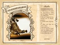 vianmo Drewniany znak 30x40 cm Feuerwehrmann Lebensretter Feuer