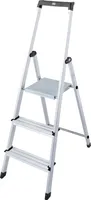 KRAUSE Stehleiter MONTO Solidy alu 3 Stufen, H: 140,0 cm