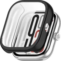 INF Pouzdro Redmi Watch 5 z TPU s galvanickým pokovením Černá
