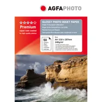 AgfaPhoto Premium Glossy Photo Paper 240 g A 4 50 Blatt
