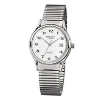 Regent Herren-Armbanduhr XL Analog Edelstahl 11310038