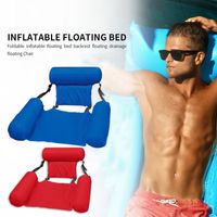 Wasserliege-Floating Wasserhängematte-Luftmatratze Wasser Poolsitz Schwimmsessel 