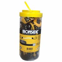 Ironside 100-669 Spann-&Zurrgurt-Set 10tlg verschiedene Längen, schwarz/gelb/grau (1 Set)
