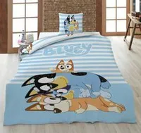 BLUEY dwustronny komplet pościeli 2szt 135 x 200 cm 100% bawełna