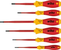 Schraubendrehersatz 3201 K6 6-tlg.Schlitz/PH slim fix VDE WIHA