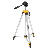 DeWALT Kurbel-Stativ Aluminium 1/4" Zoll DE0881T-XJ - Arbeitshöhe bis 1,70 Meter - Zubehör für Laser und Messgeräte