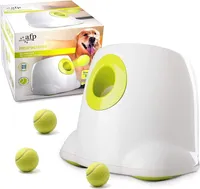 BOT Automatische Ballwurfmaschine für große Hunde. Inkl. 3St x 6,5 cm Bälle