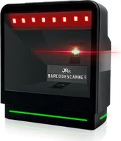 1D-2D-Desktop-Barcode-Scanner, QR-Code-Leser, omnidirektionaler intelligenter Sensor, der kabelgebundenen USB-Desktop-Freisprech-Barcode-Scanner mit automatischer Erkennung fuer Geschaefte, Supermaerkte, Lager, Plug-and-Play scannt