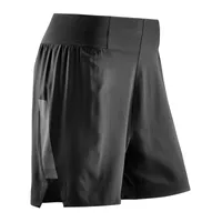 CEP Krótkie spodenki do biegania damskie CEP run loose fit shorts, black, women L