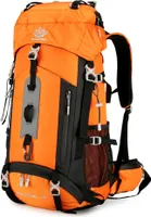 Wasserdichter Rucksack-Bergsteigerrucksack, 60 l, Wanderrucksack, grosses Fassungsvermoegen, Camping-Rucksack