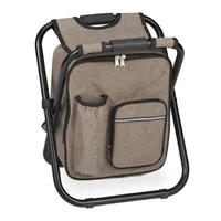 relaxdays Klappbarer Campinghocker mit Tasche
