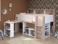 Podkrovná posteľ Parisot "Lucas" Japonský dub
