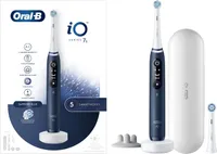 Oral-B iO 7S Erwachsener Vibrierende Zahnbürste Blau, Weiß